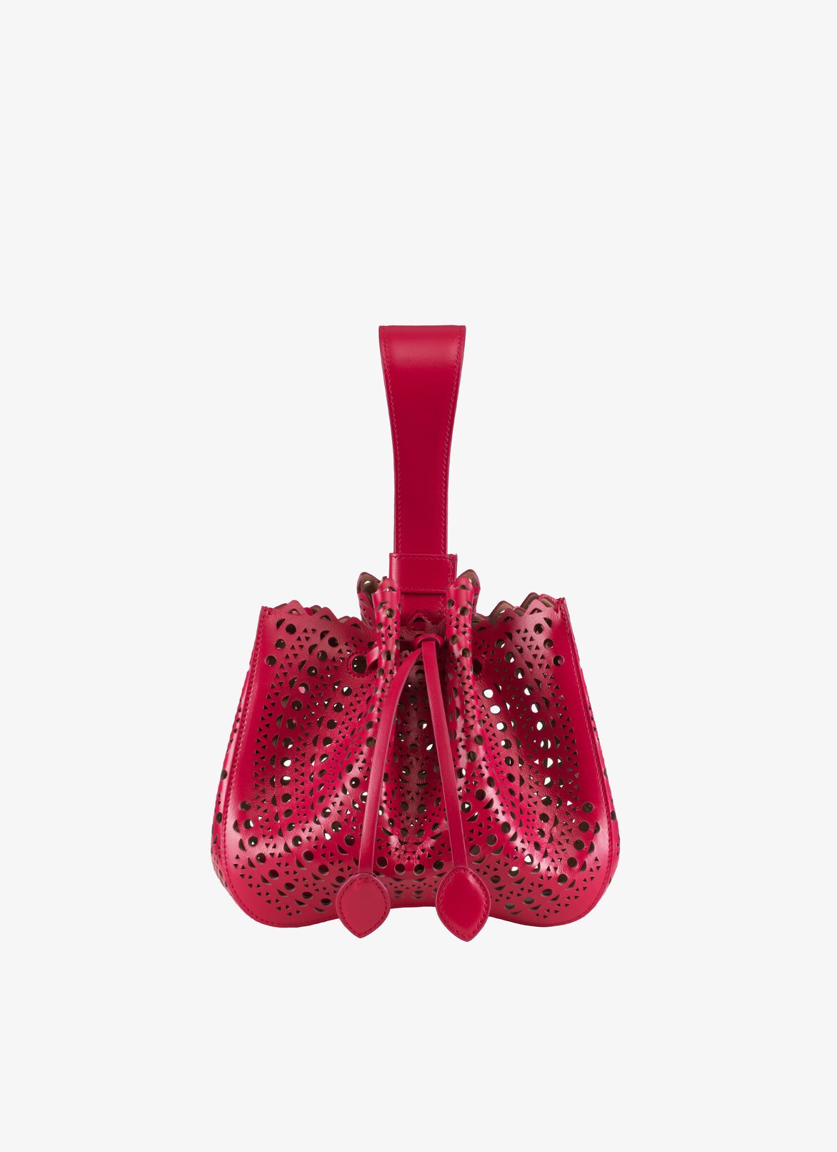 Rose-Marie 19 Bracelet Bag ALAÏA RASPBERRY PINK ROSE-MARIE 19 BRACELET BAG